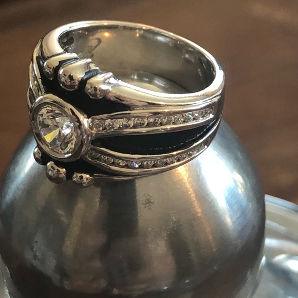 Bob Berg High Quality Clear CZ’s & .925 Ring - Picture 4 of 8